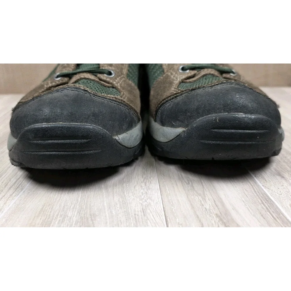 Duluth Trading Co. JackPine Brown Green Walking Hiking Boots Men's Size 13M